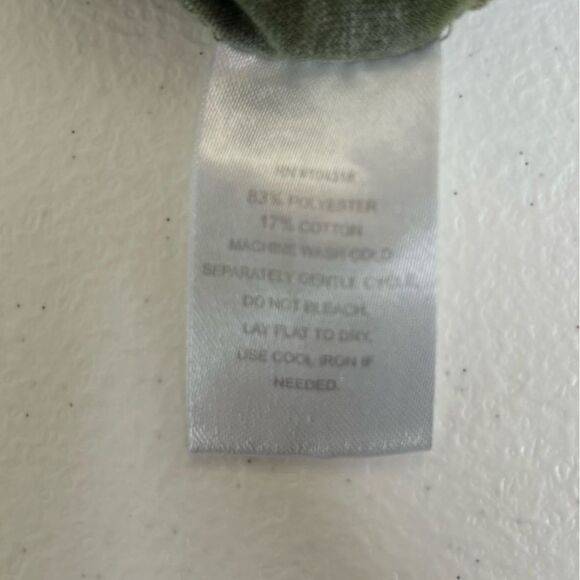 Harlow and Rose Woman Green Jumpsuit Sleeveless Elastic Waist Burnout Pockets 1X - Picture 11 of 16